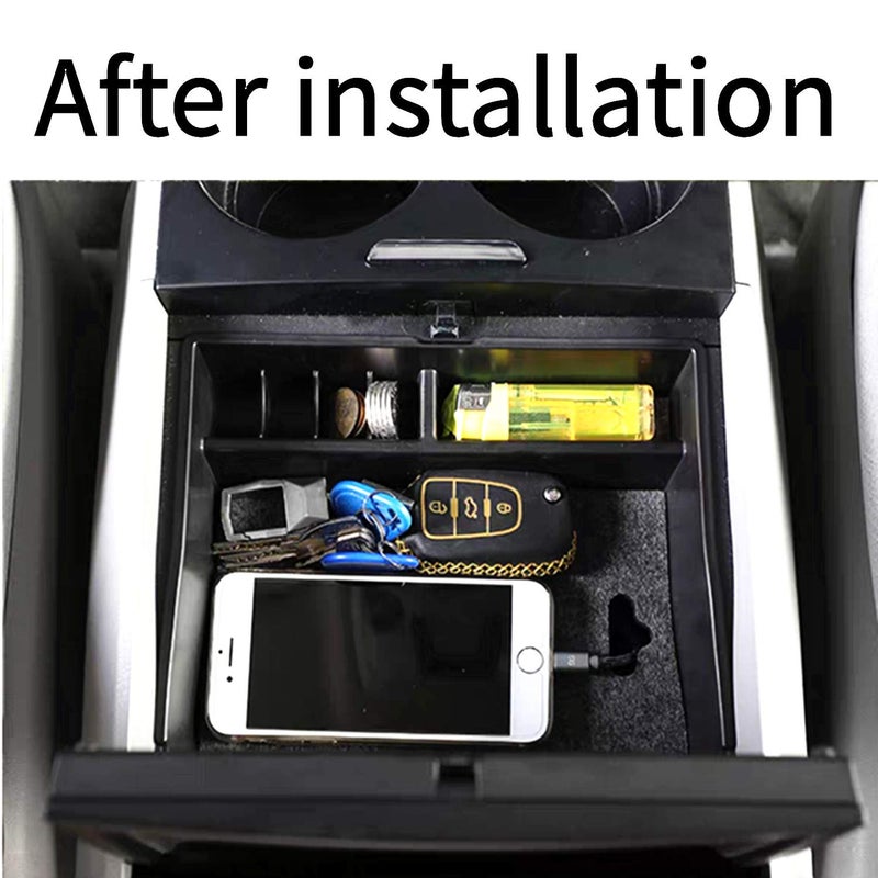 JOJOMARK Compatible with Toyota Sienna 2011-2020 Accessories Center Console Tray Organizer (Console Organizer) - Image 3